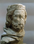 Голова волхва. Фрагмент скульптуры северного портала собора Парижской Богоматери