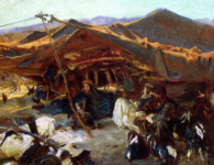Лагерь бедуинов