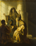 Анна и Симеон в храме