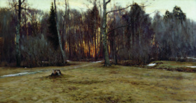 Апрельский вечер ( Весна. Вечер )