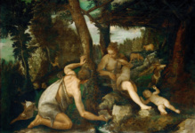 Адам и Ева после изгнания из Рая