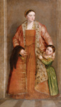 Портрет графини Ливии да Порто Тьене и ее дочери Дейдамии
