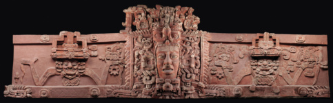 Декоративный фриз с фасада храма