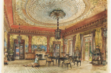 Японский салон, вилла Хюгель, Хитцинг, Вена