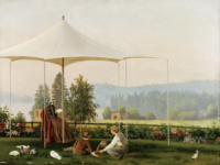 В саду Хаминалахти