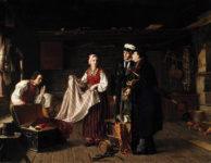 Покупка народной одежды в Сякюля