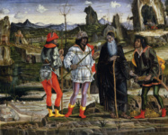 Искушение святого Антония-аббата богатством