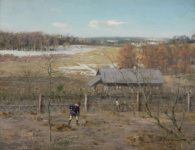 В саду