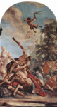 Декорации для палаццо Маручелли-Фенци во Флоренции, зал Геркулеса. Геркулес побивает кентавра Несса