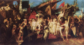 Вступление императора Карла V в Антверпен