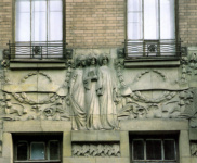 Типография Б. Березина. Фрагмент фасада
