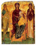 Богоматерь с Младенцем, Иоанн Креститель и св. Параскева