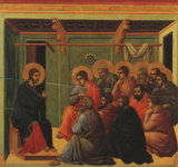 Христос прощается с Апостолами