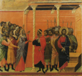 Христос обвиненный фарисеями