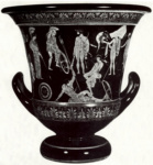 Кратер с изображением Геракла и аргонавтов