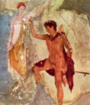 Никий. Андромеда и Персей. Римская копия с оригинала. Помпеи
