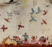 Рыбная ловля. Деталь росписи гробницы Охоты и рыбной ловли