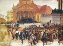 Похороны павших во время мартовского восстания