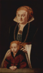 Портрет дамы с дочерью