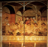 Св. Людовик Тулузский прощается с Бонифацием VIII