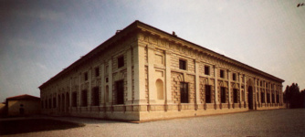 Палаццо дель Те. Вид на главный и боковой фасады