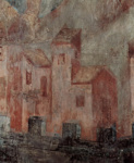 Фрески Верхней церкви Сан Франческо в Ассизи, южный поперечный неф, сцена: Апокалипсис, деталь