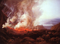 Извержение Везувия