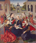 Мадонна между четырьмя святыми женами