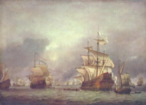 Суда, захваченные во время четырехдневного морского сражения в 1666 году