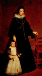 Портрет доньи Антонии Ипеньяррьеты с сыном
