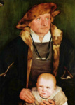 Портрет мужчины с сыном