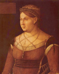 Портрет королевы Кипра Катерины Корнаро