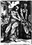Мария и Иосиф с Младенцем в хлеву