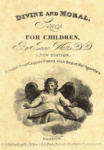Иллюстрация к сборнику Исаака Уатта «Религиозные и поучительные песни для детей