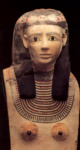 Маска мумии женщины