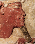 Фрагмент рельефа с изображением головы царя