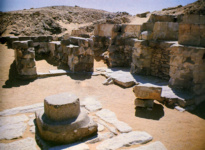 Остатки верхнего храма