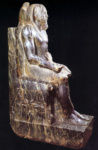 Статуя Хефрена (вид сбоку)