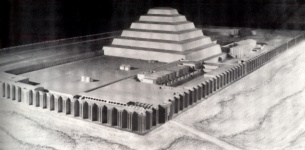 Погребальный комплекс Джосера (реконструкция)