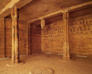 Вид внутреннего помещения гробницы Хети (BH 17)