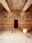 Вид внутреннего помещения гробницы Хнумхотепа II (BH 3)