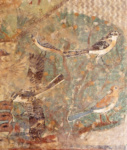 Фрагмент восточной стены гробницы Хнумхотепа II (BH 3), малое дерево акации