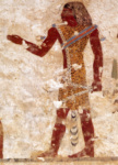 Фрагмент южной стены гробницы Аменемхета (BH 2), жрец «сем»