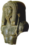Фрагмент «жреческой» статуи Аменемхета III