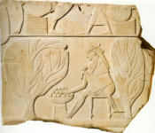 Гробница Монтуемхета: рельеф с изображением женщины с ребенком