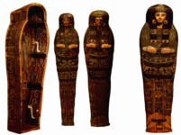 Комплект саркофагов неизвестной египтянки