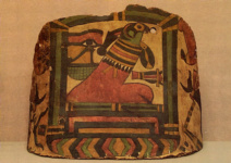 Фрагмент саркофага с изображением Хора в образе сокола