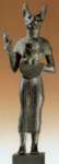 Статуэтка Бастет в образе женщины с головой кошки