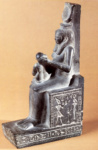 Статуэтка богини Исиды с Хором