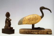 Статуэтки Тота в образе павиана и ибиса